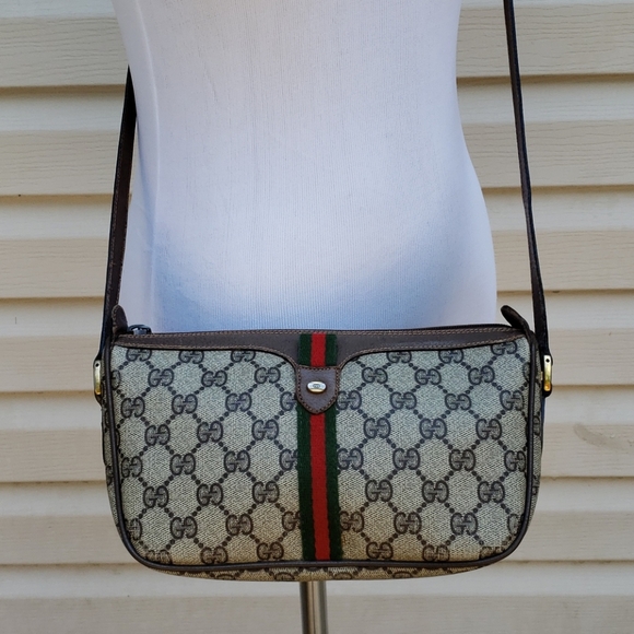 Gucci GG Web Supreme Ophidia Crossbody Bag